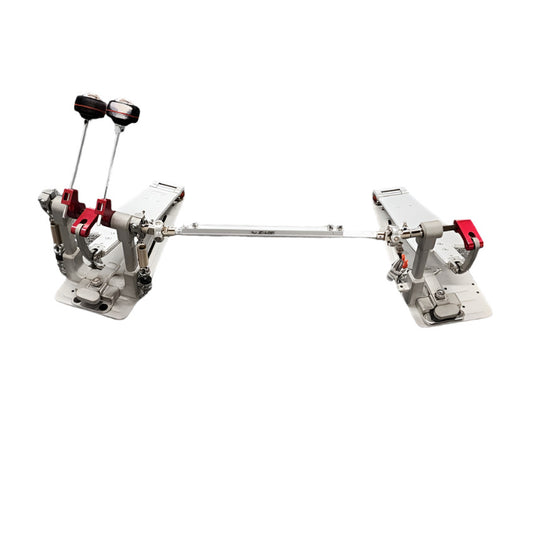 Used Pearl Demon XR Double Bass Drum Pedal w/Bag - Good - Drum Center Of Portsmouth