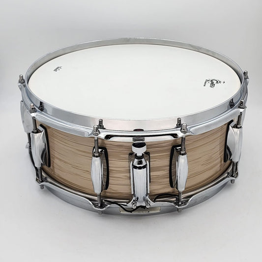 Used Gretsch Brooklyn Creme Oyster Snare Drum 14x5.5 - Excellent - Drum Center Of Portsmouth