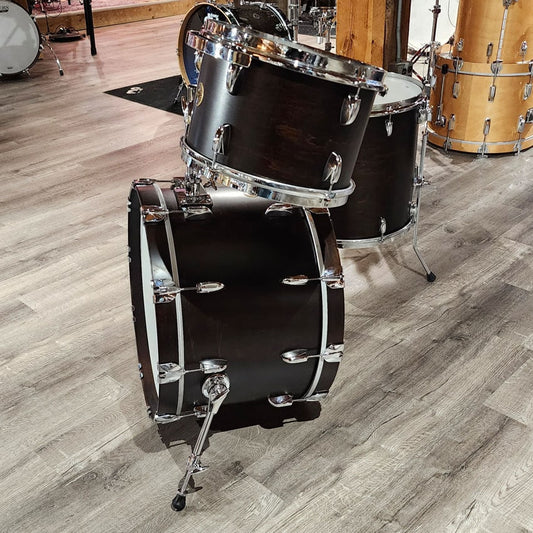 Used Gretsch Broadkaster 3pc Drum Set Satin Antique Maple - Very Good - Drum Center Of Portsmouth