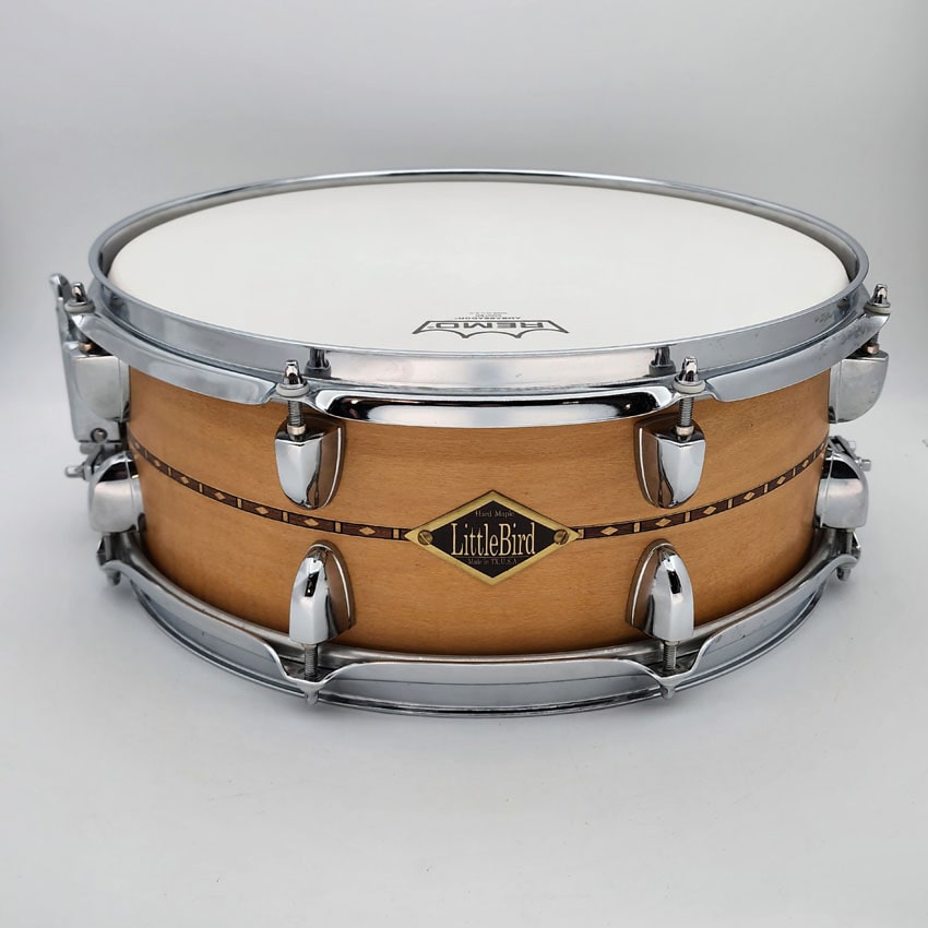 Used Little Bird Maple Snare Drum Natural 14x5 - Excellent - Drum Center Of Portsmouth