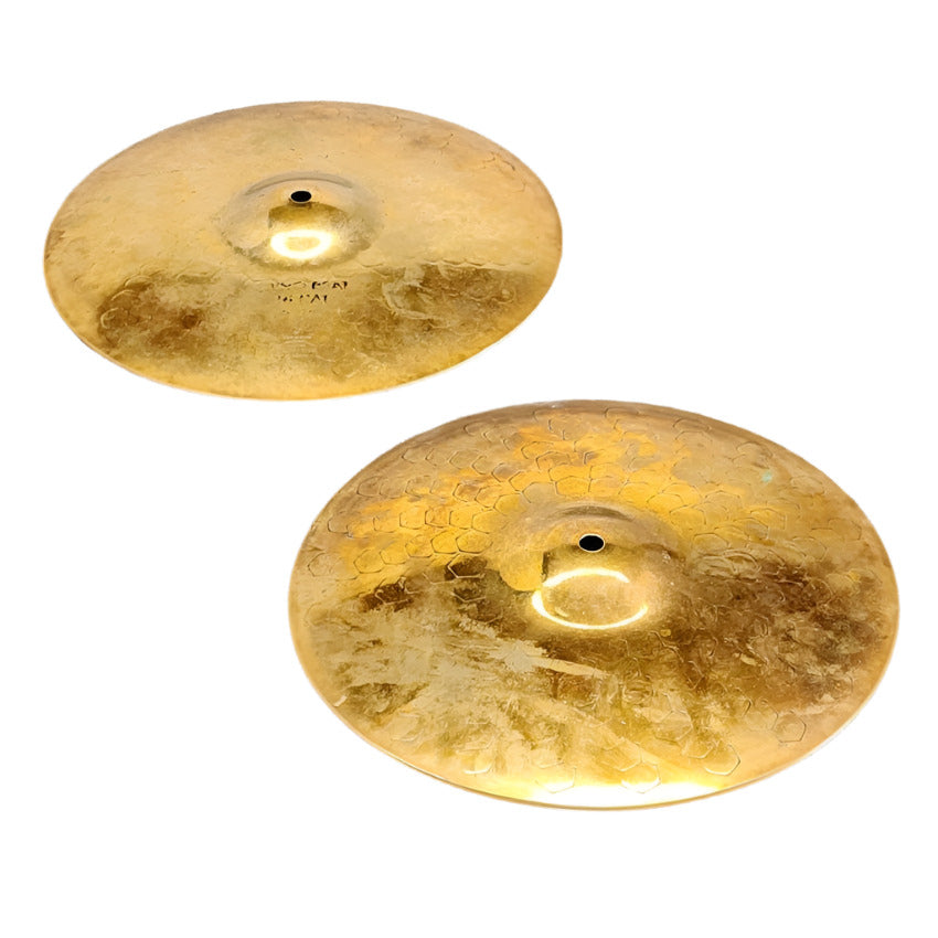 Used Zildjian Z Custom Dyno Beat Hi Hat Cymbals 13" - Good - Drum Center Of Portsmouth