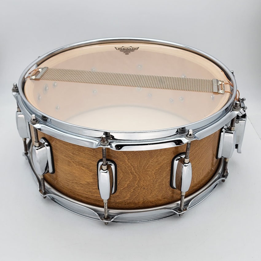 Used Eames Master Series Snare Drum 14x6.5 Golden Oak - Fair - Drum Center Of Portsmouth