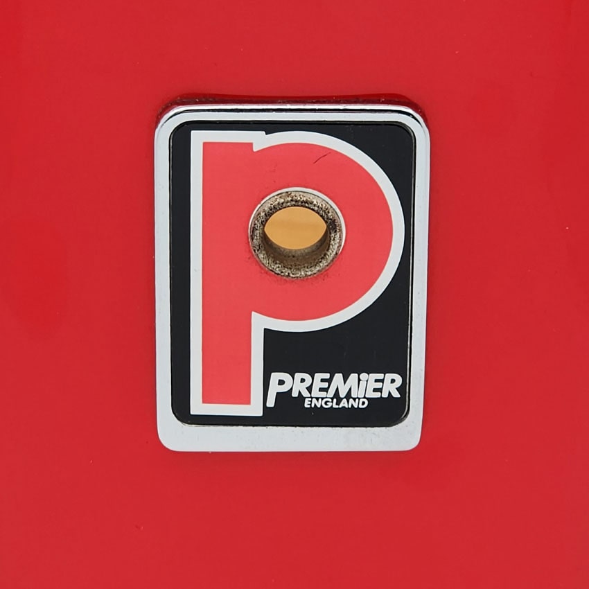 Used Premier 1980s Projector 6pc Drum Set Inferno Red - Good - Drum Center Of Portsmouth