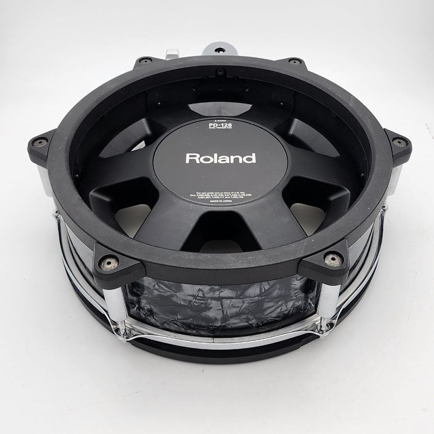 Used Roland PD-128 12" Dual Trigger Mesh V-Pad - Good - Drum Center Of Portsmouth