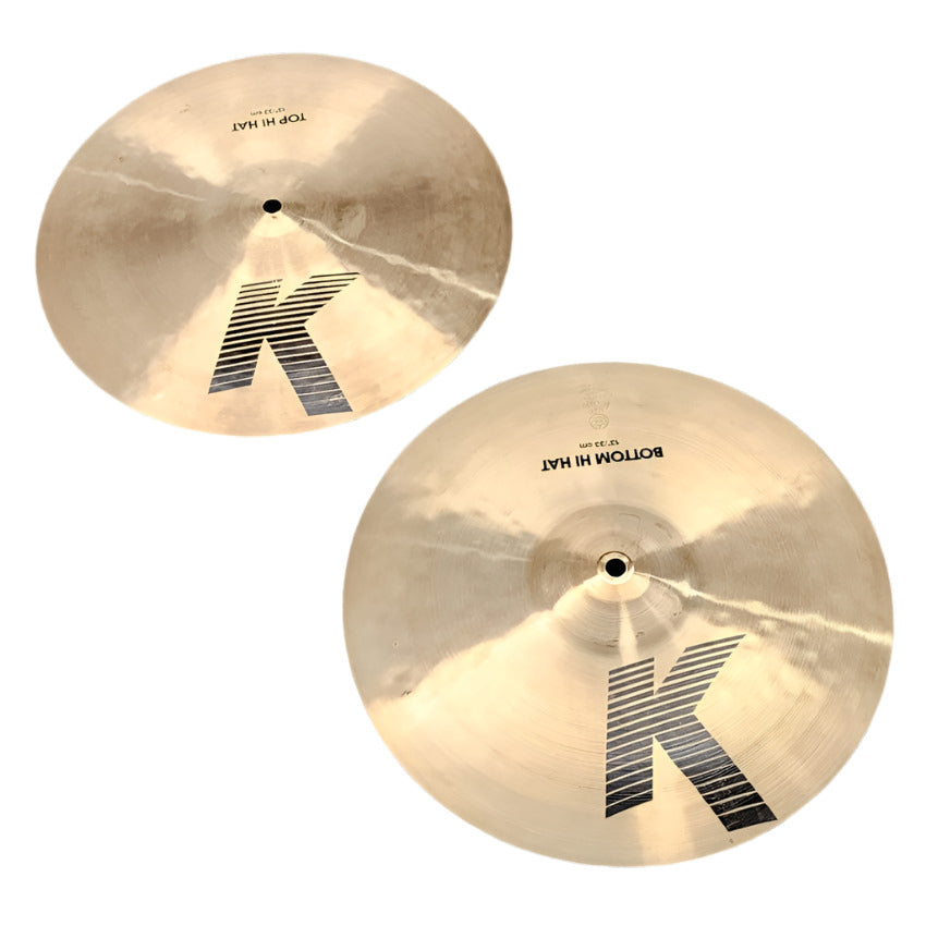 Used Zildjian K Hi Hat Cymbals 13" - Good - Drum Center Of Portsmouth