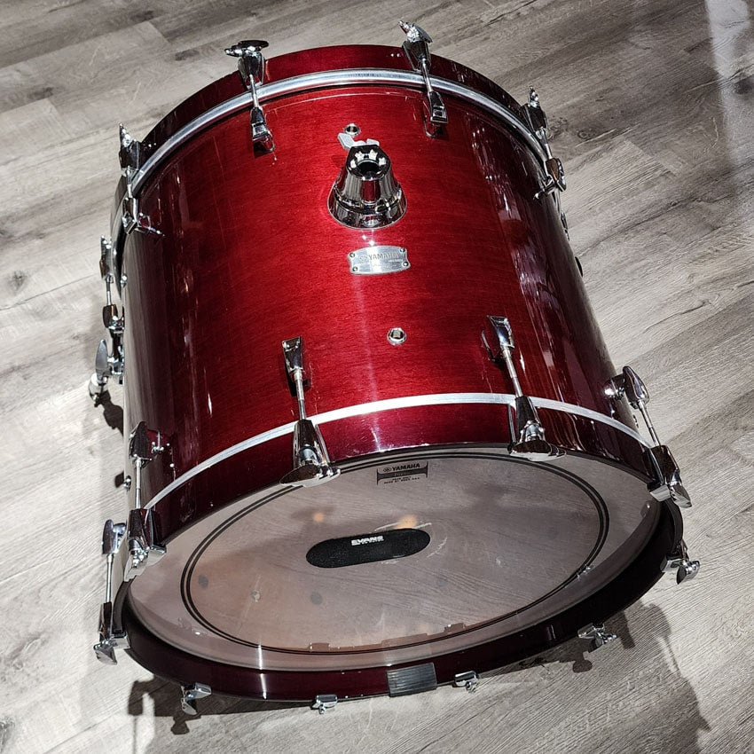Used Yamaha Absolute Hybrid Maple 5pc Drum Set Classic Walnut - Very Good - Drum Center Of Portsmouth