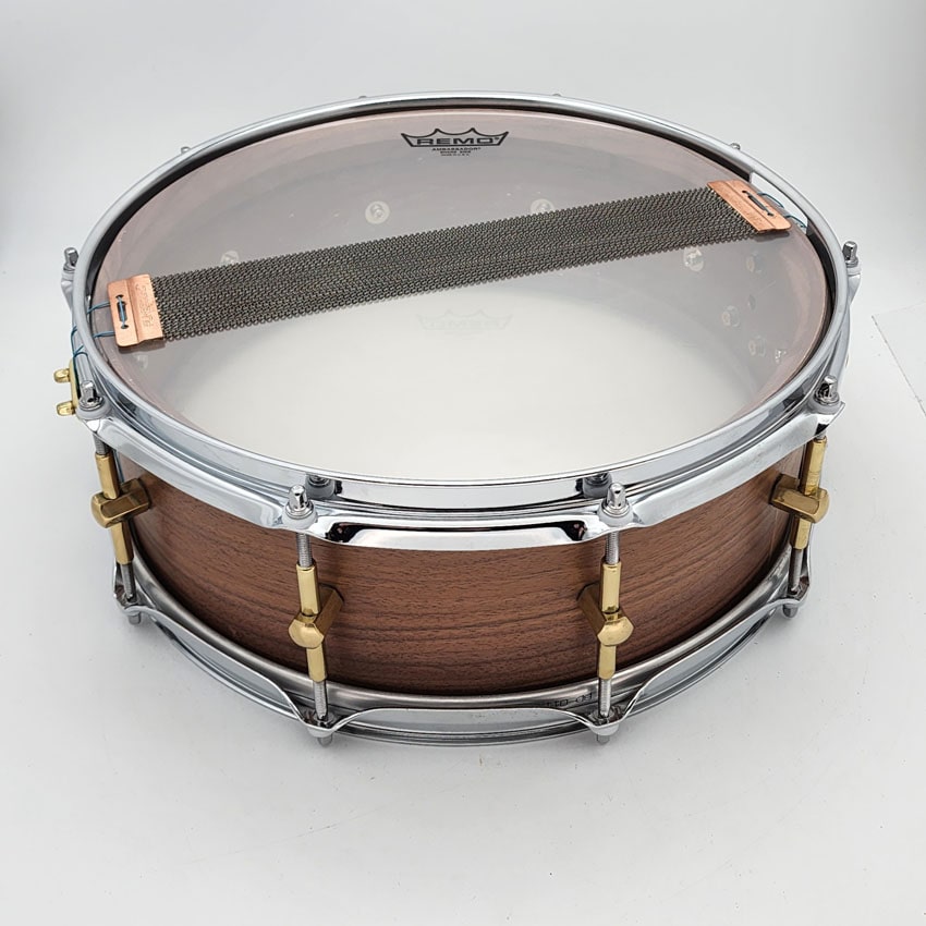 Used Noble & Cooley Solid Shell Classic Walnut Snare Drum 14x5 Natural - Good - Drum Center Of Portsmouth