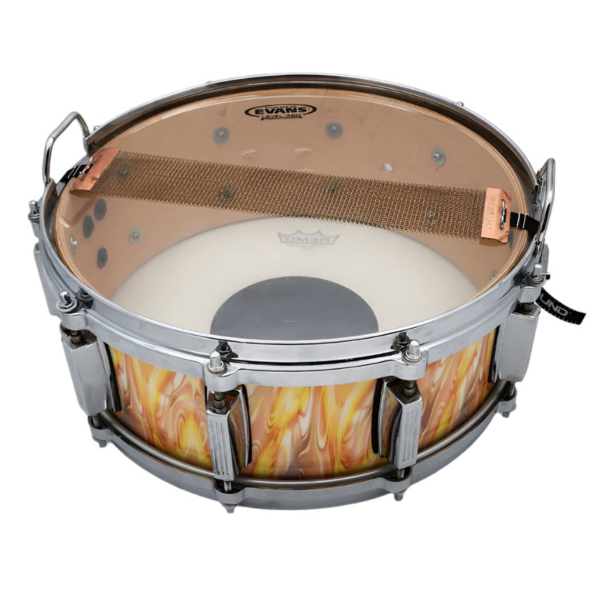 Used Drum Tech Snare Drum 14x5.5 Sherbet Swirl - Fair - Drum Center Of Portsmouth