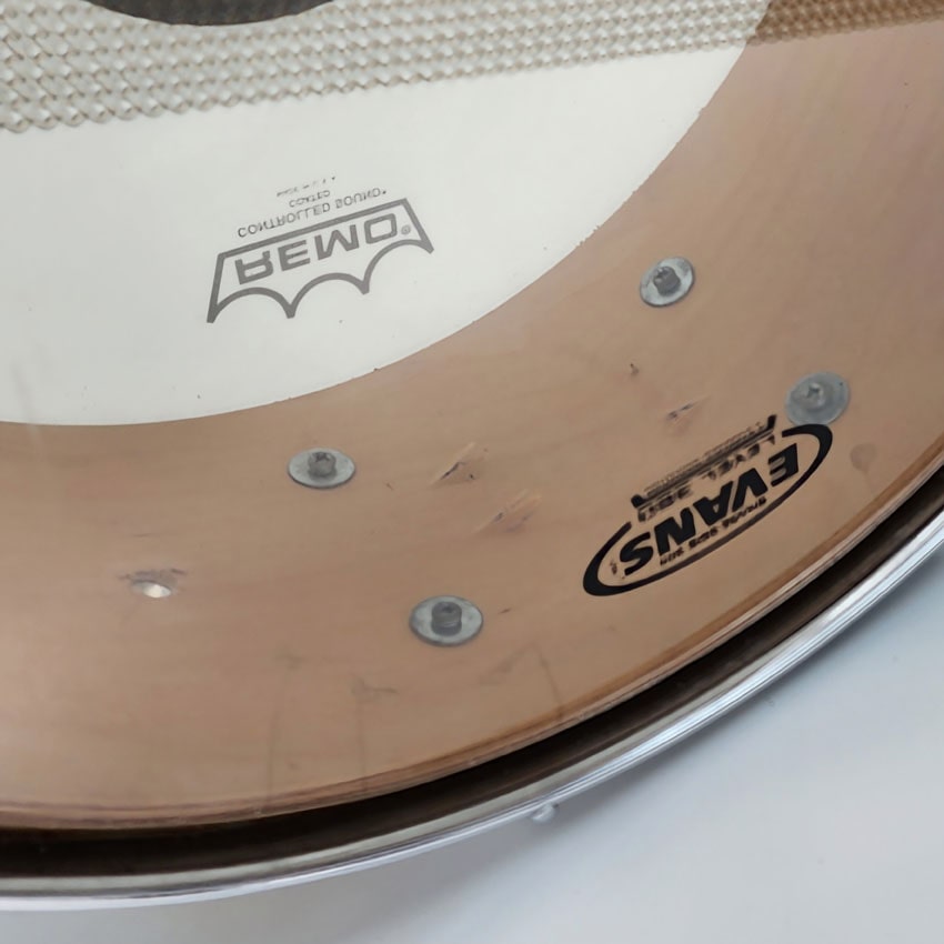 Used Drum Tech Snare Drum 14x5.5 Sherbet Swirl - Fair - Drum Center Of Portsmouth