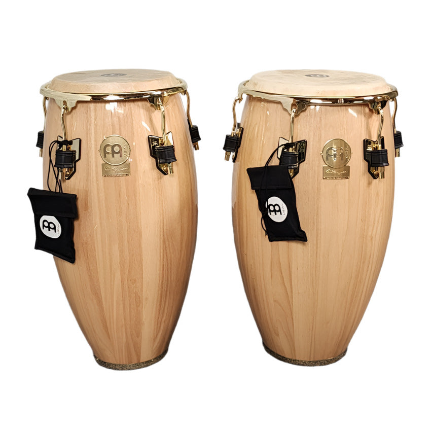 Used Meinl William "Kachiro" Thompson Signature Congas Gloss Natural - Very Good - Drum Center Of Portsmouth