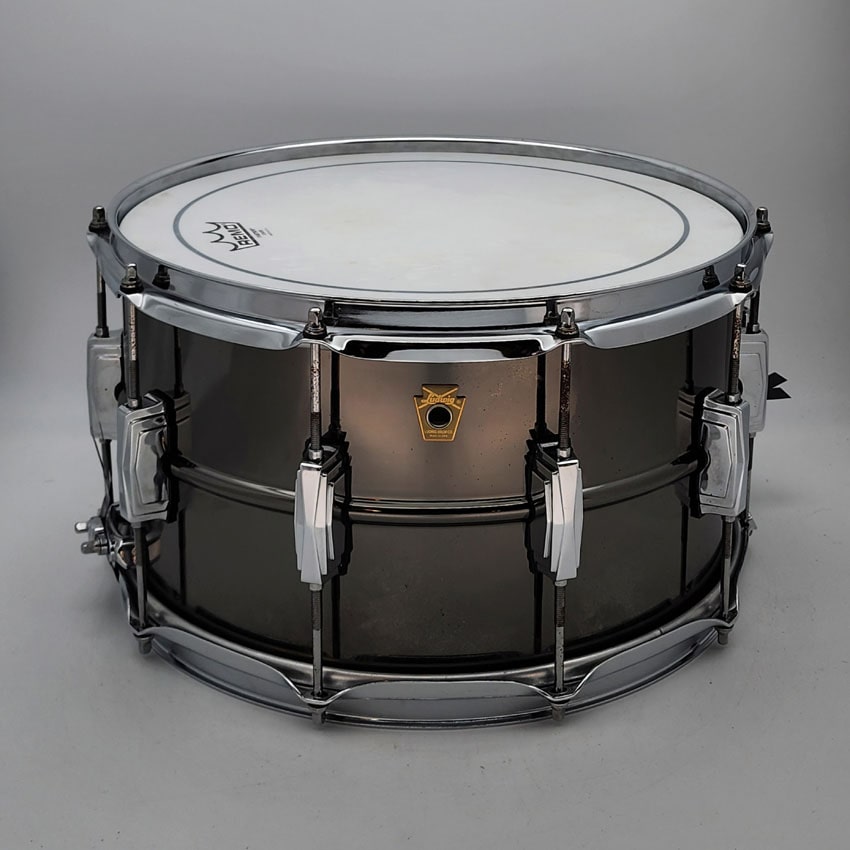 Used Ludwig Black Beauty Snare Drum 14x8 - Good - Drum Center Of Portsmouth