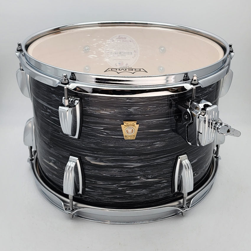 Used Ludwig Classic Maple Rack Tom 13x9 Vintage Black Oyster - Very Good - Drum Center Of Portsmouth