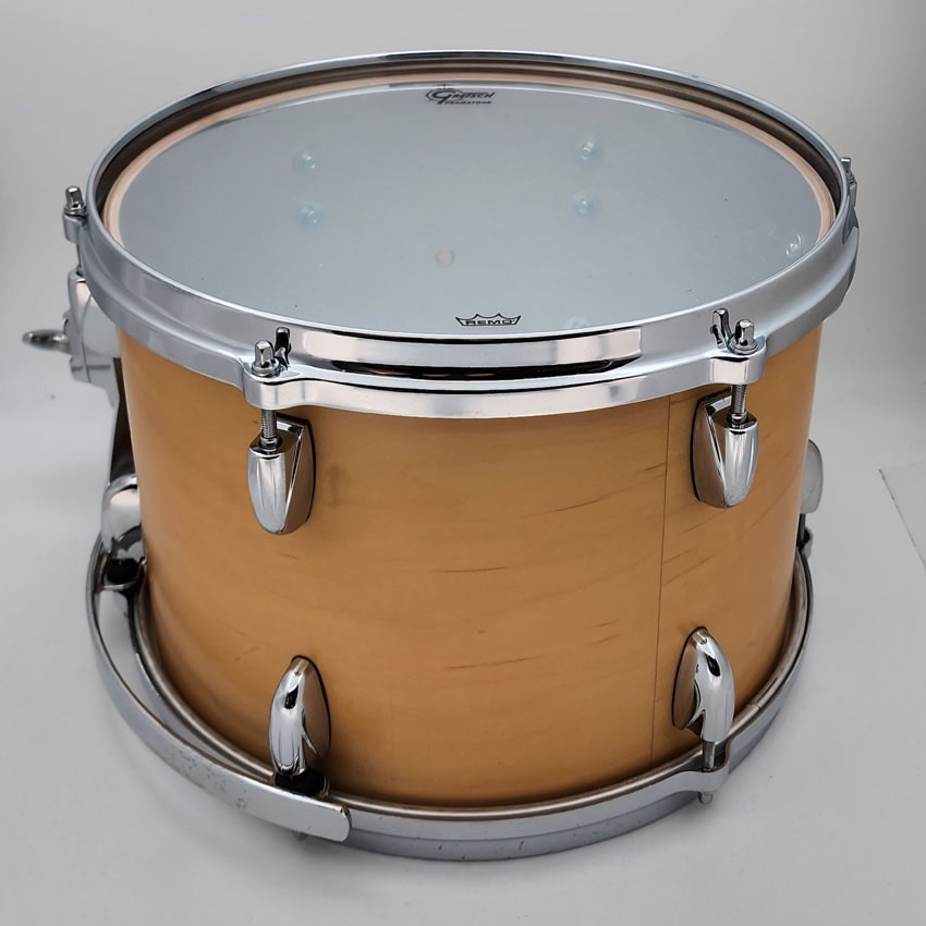 Used Gretsch USA Custom Rack Tom 13x9 Satin Natural - Very Good - Drum Center Of Portsmouth