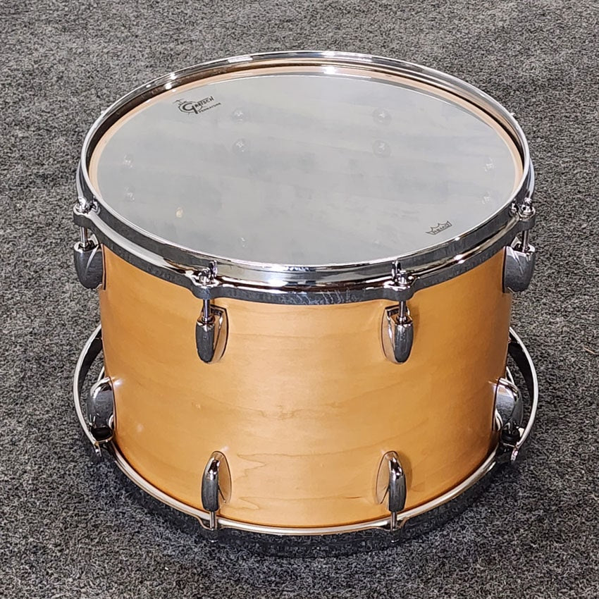 Used Gretsch USA Custom Rack Tom 14x10 Satin Natural - Very Good - Drum Center Of Portsmouth