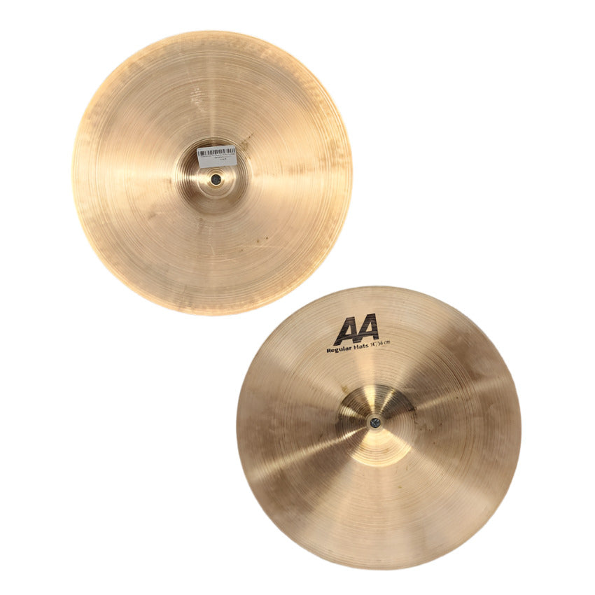 Used Sabian AA Regular Hi Hat Cymbals 14" 858/1488 grams - Good - Drum Center Of Portsmouth