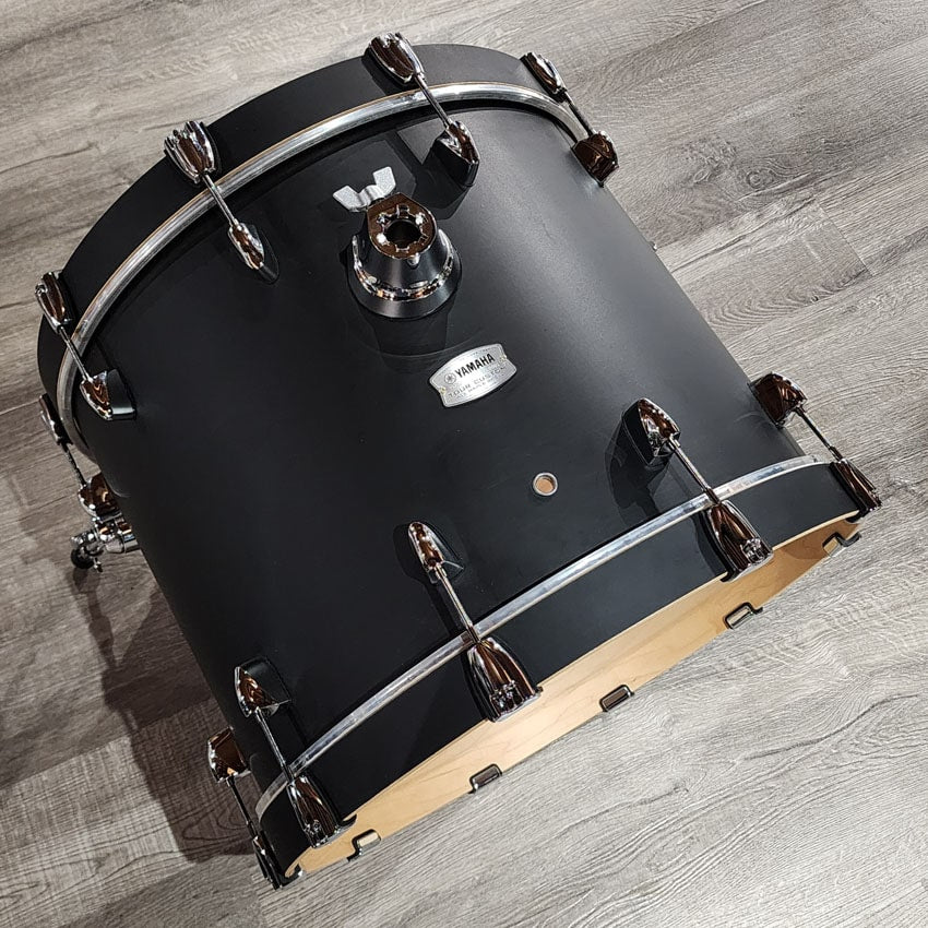 Used Yamaha Tour Custom 5pc Drum Set Licorice Satin - Very Good - Drum Center Of Portsmouth