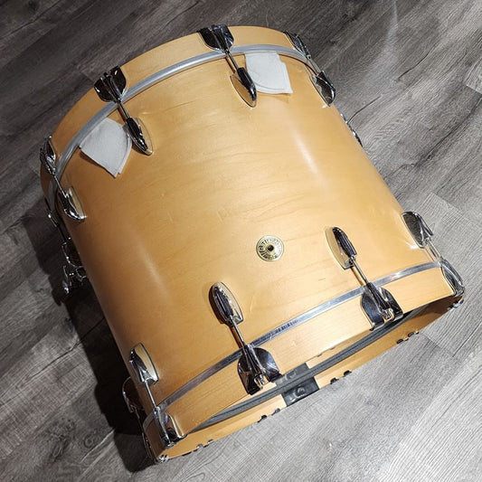 Used Gretsch USA Custom 5pc Drum Set Satin Natural - Very Good - Drum Center Of Portsmouth
