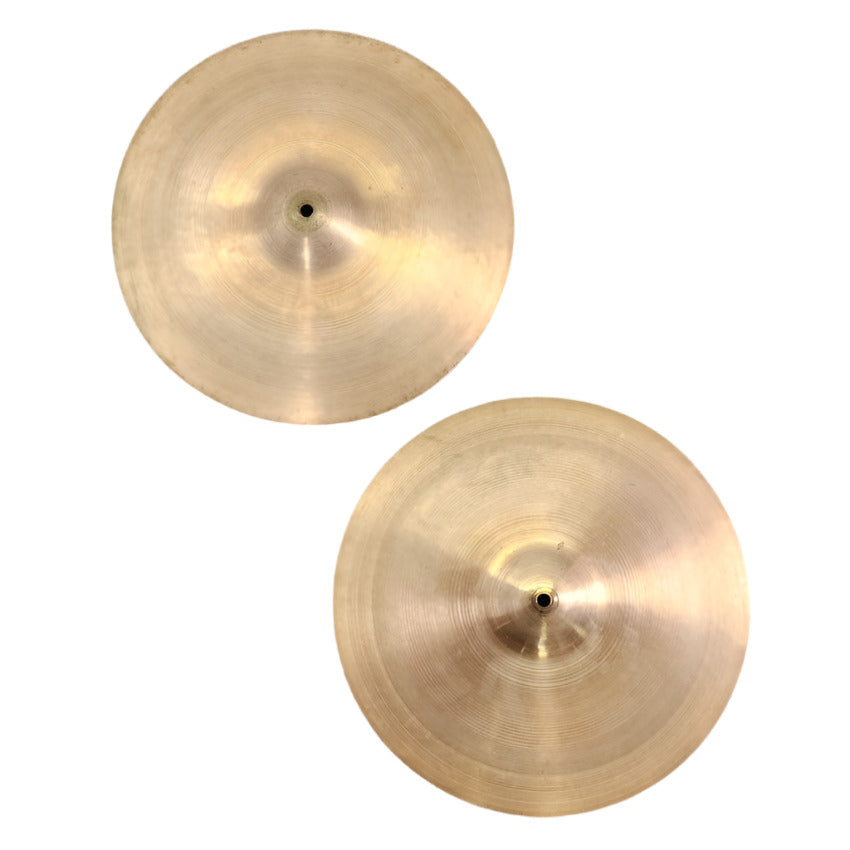 Used Vintage Zildjian A Hi Hat Cymbals 14" 710/720 grams - Good - Drum Center Of Portsmouth