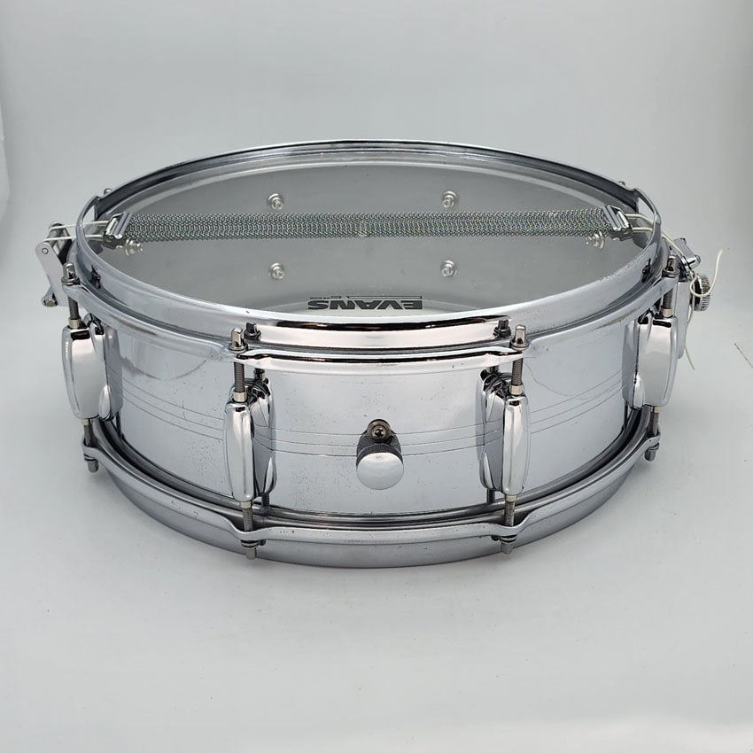 Used Slingerland Chrome Over Brass 14x5.5 - Good - Drum Center Of Portsmouth