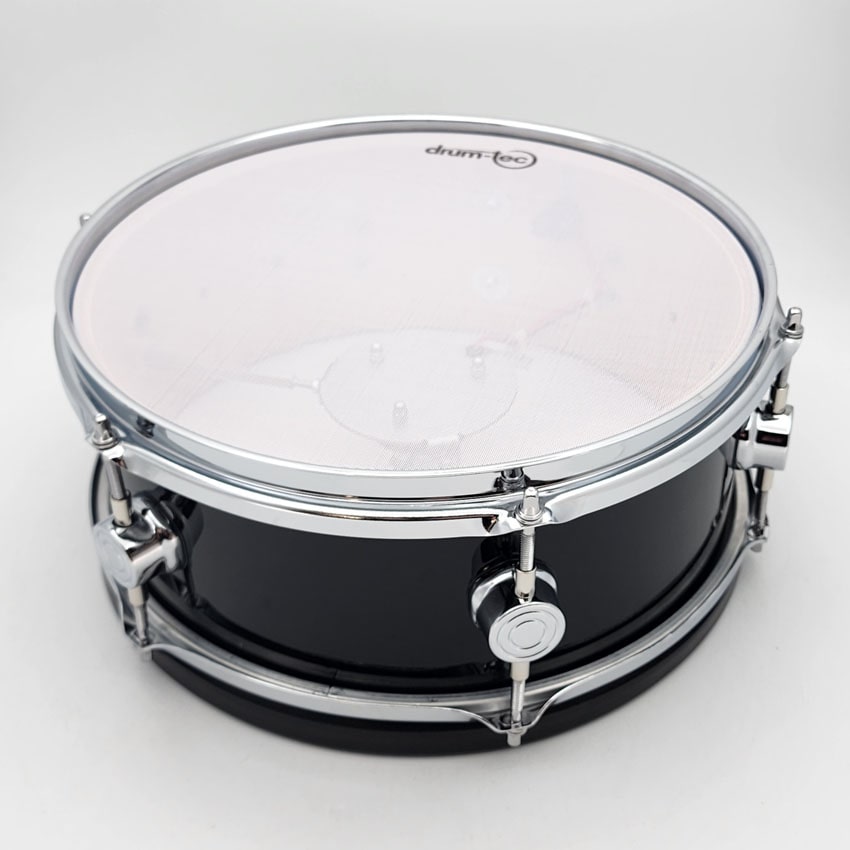 Used Drum-Tec Diablo Snare Drum 12x5 Black - Excellent - Drum Center Of Portsmouth