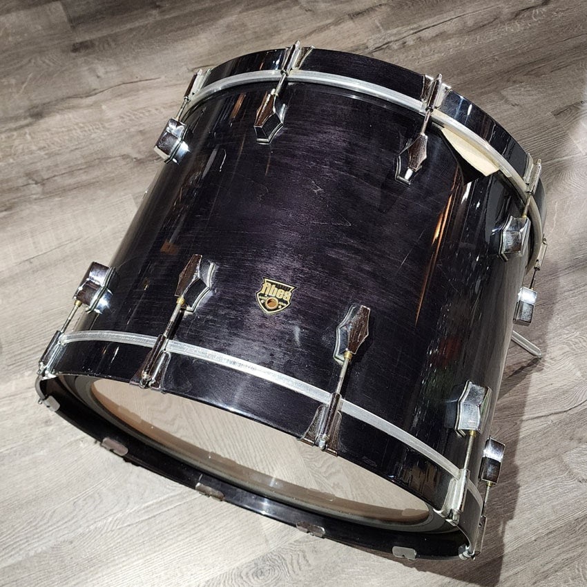 Used Fibes 5pc Austin Era Drum Set Black Onyx - Fair - Drum Center Of Portsmouth