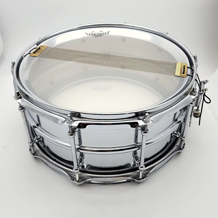 Used Joyful Noise Knight Hawk Snare Drum Chrome Plated 14x6.5 - Very Good - Drum Center Of Portsmouth