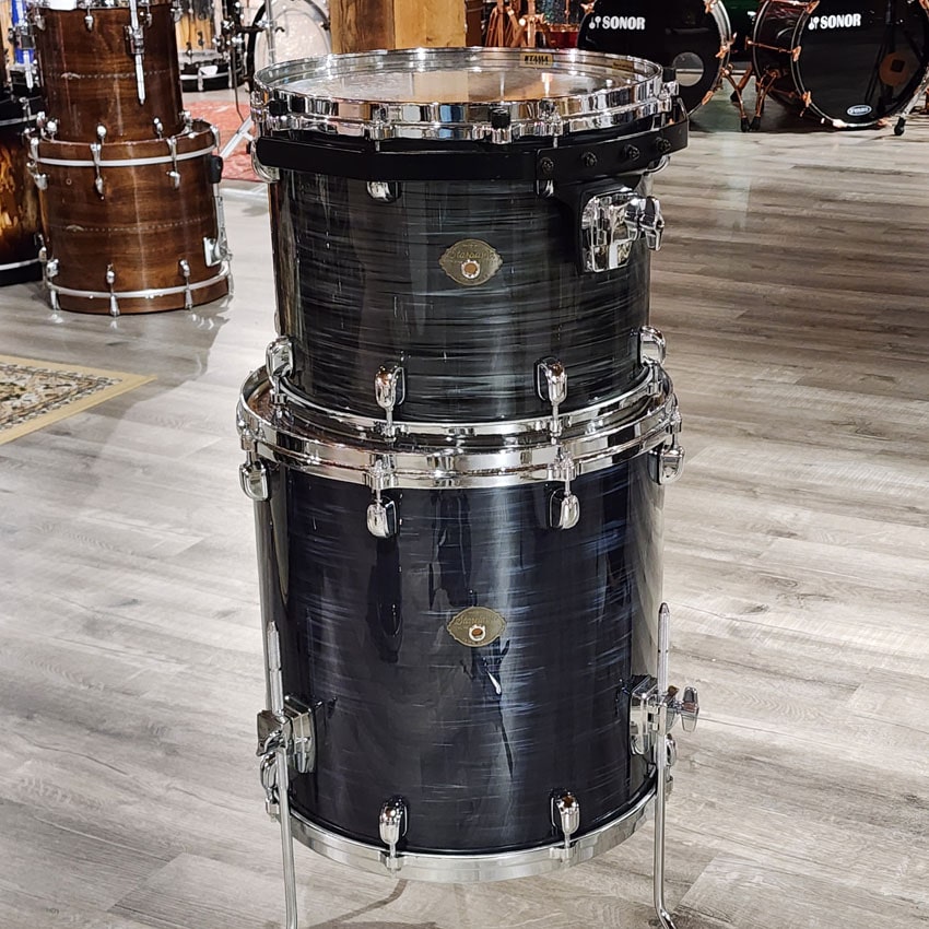 Used Tama Starclassic Performer 5pc Drum Set MIJ Charcoal Silk - Good - Drum Center Of Portsmouth