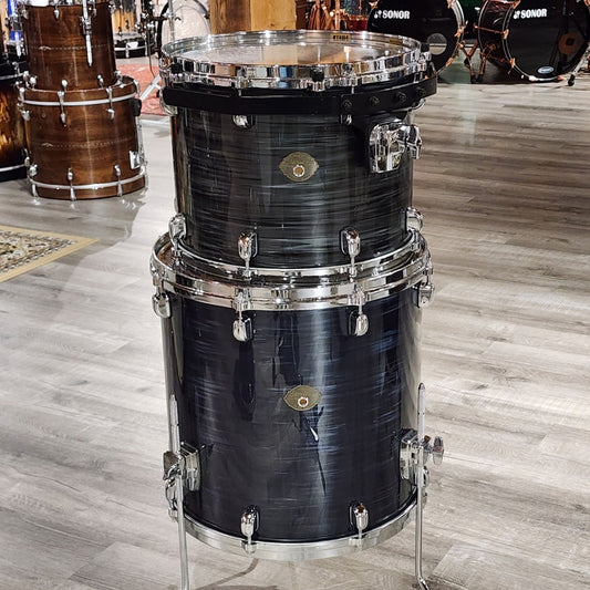 Used Tama Starclassic Performer 5pc Drum Set MIJ Charcoal Silk - Good - Drum Center Of Portsmouth