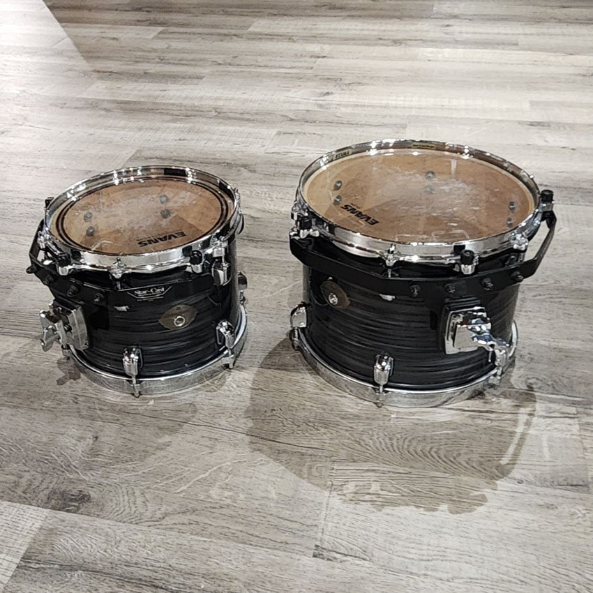 Used Tama Starclassic Performer 5pc Drum Set MIJ Charcoal Silk - Good - Drum Center Of Portsmouth