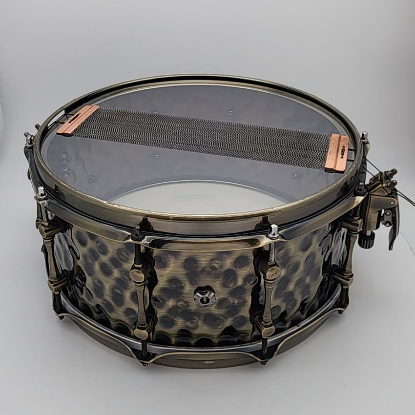 Used Mapex Sledgehammer Brass Snare Drum 14x6.5 - Very Good - Drum Center Of Portsmouth