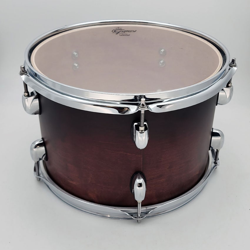 Used Gretsch Catalina Club Tom 12x8 Satin Antique Fade - Very Good - Drum Center Of Portsmouth