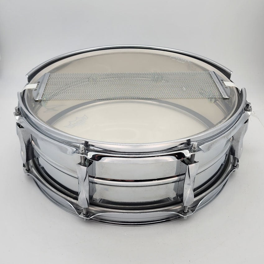Used Premier Steel Snare Drum 14x5.5 - Very Good - Drum Center Of Portsmouth