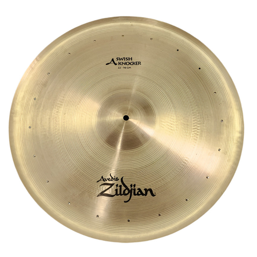 Used Zildjian A Swish Knocker Cymbal 22" - Very Good - Drum Center Of Portsmouth