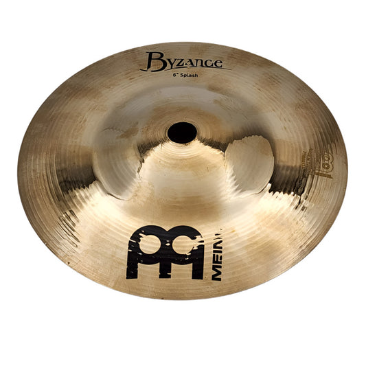 Used Meinl Byzance Brilliant Splash Cymbal 6" - Good - Drum Center Of Portsmouth