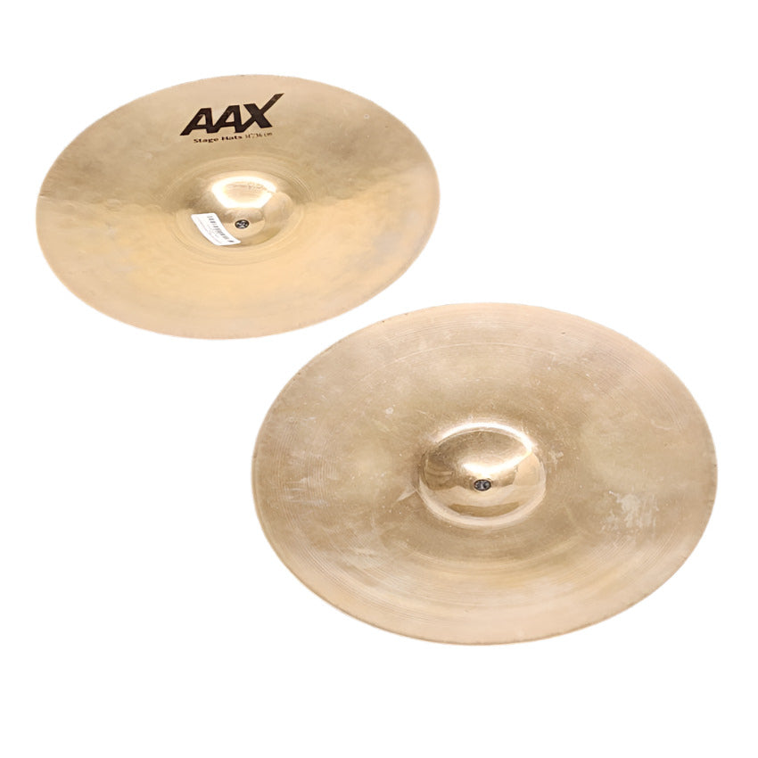 Used Sabian AAX Stage Hi Hat Cymbals 14" - Very Good - Drum Center Of Portsmouth