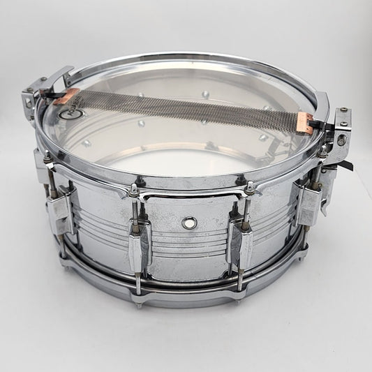 Used Pearl Professional Series Steel Snare Drum 14x6.5 MIJ - Good - Drum Center Of Portsmouth