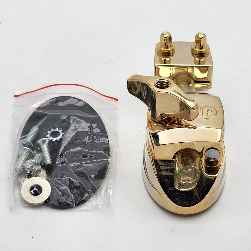 Used DW DWSMTB12GD2 Tom Mount Bracket, Pre-2012, Gold #3 - Good - Drum Center Of Portsmouth