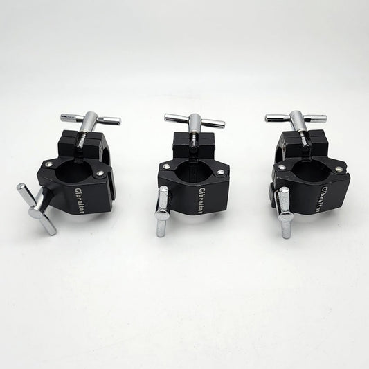 Used Gibraltar SC-GRSRA Road Series Right Angle Clamps (Set of 3) - Fair - Drum Center Of Portsmouth