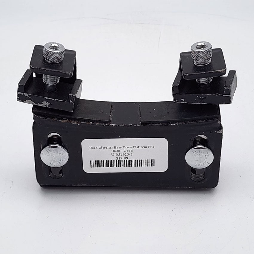 Used Gibraltar Bass Drum Platform Fits 18/20 - Good - Drum Center Of Portsmouth