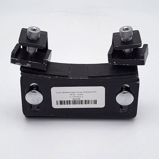 Used Gibraltar Bass Drum Platform Fits 18/20 - Good - Drum Center Of Portsmouth