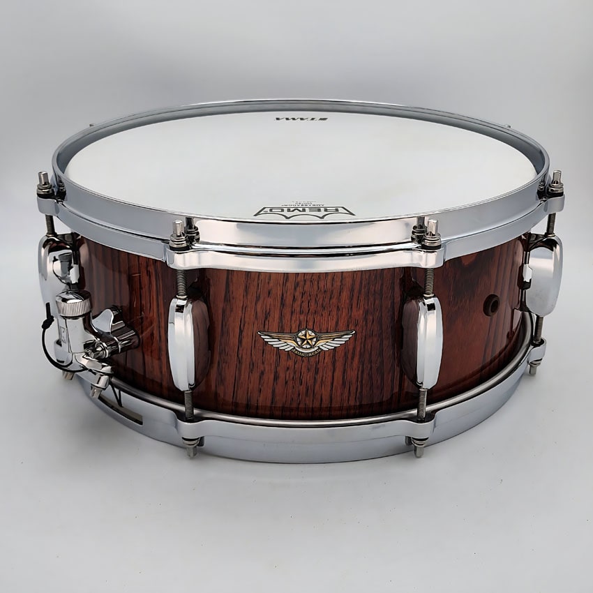 Used Tama Star Walnut Snare Drum 14x5.5 Cinnamon Japanese Chestnut - Very Good - Drum Center Of Portsmouth