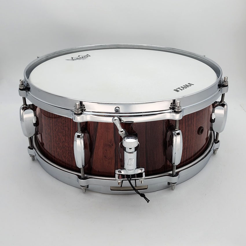 Used Tama Star Walnut Snare Drum 14x5.5 Cinnamon Japanese Chestnut - Very Good - Drum Center Of Portsmouth