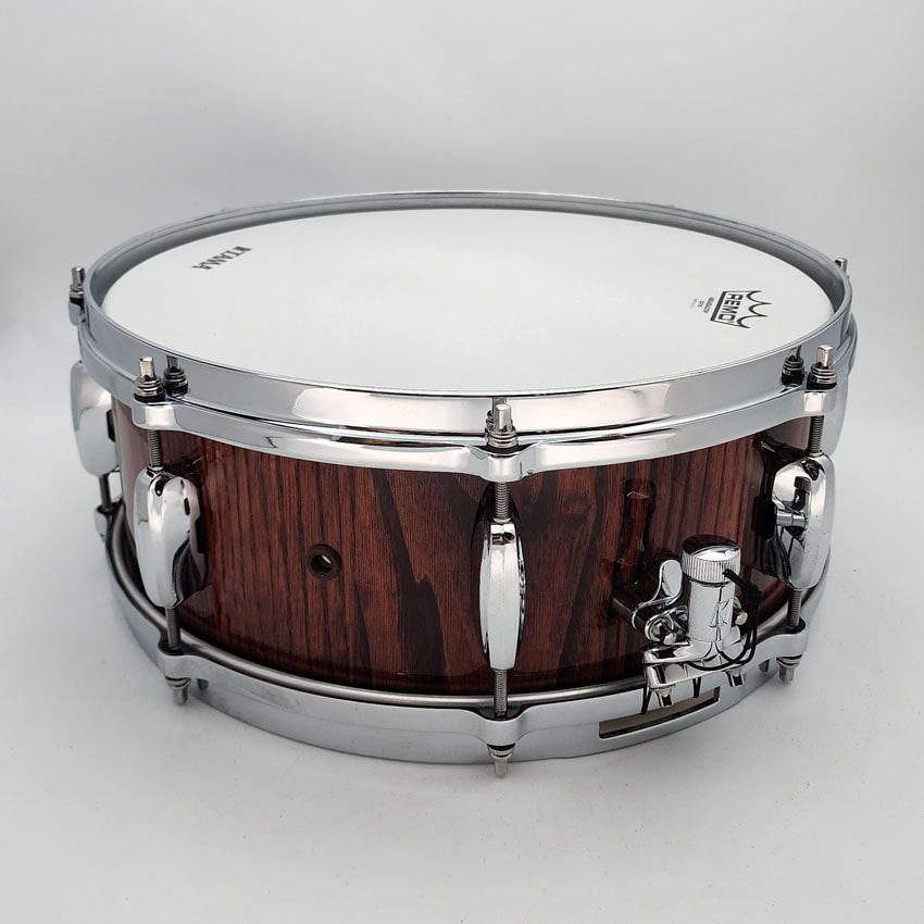 Used Tama Star Walnut Snare Drum 14x5.5 Cinnamon Japanese Chestnut - Very Good - Drum Center Of Portsmouth