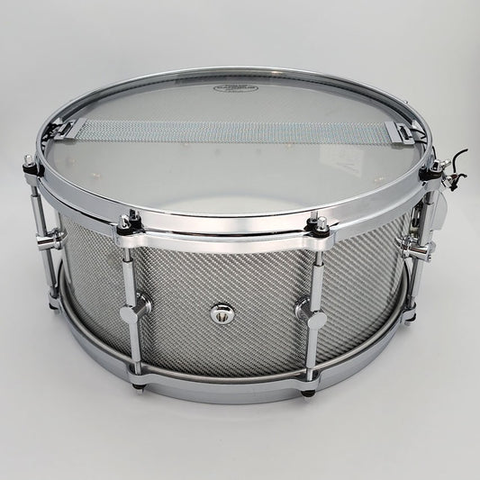 Used Canopus Limited Edition Glass Fiber Snare Drum 14x6.5 - Very Good - Drum Center Of Portsmouth