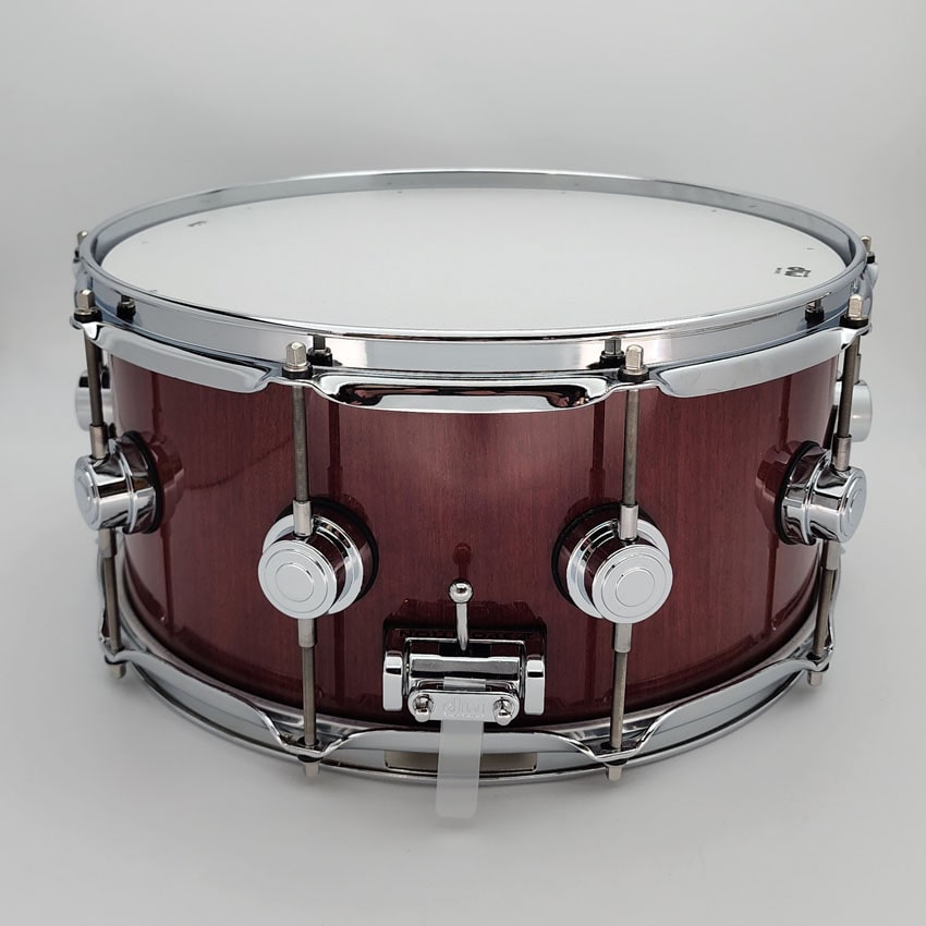 Used DW Collectors Purpleheart VLT Snare Drum 14x6.5 - Very Good - Drum Center Of Portsmouth