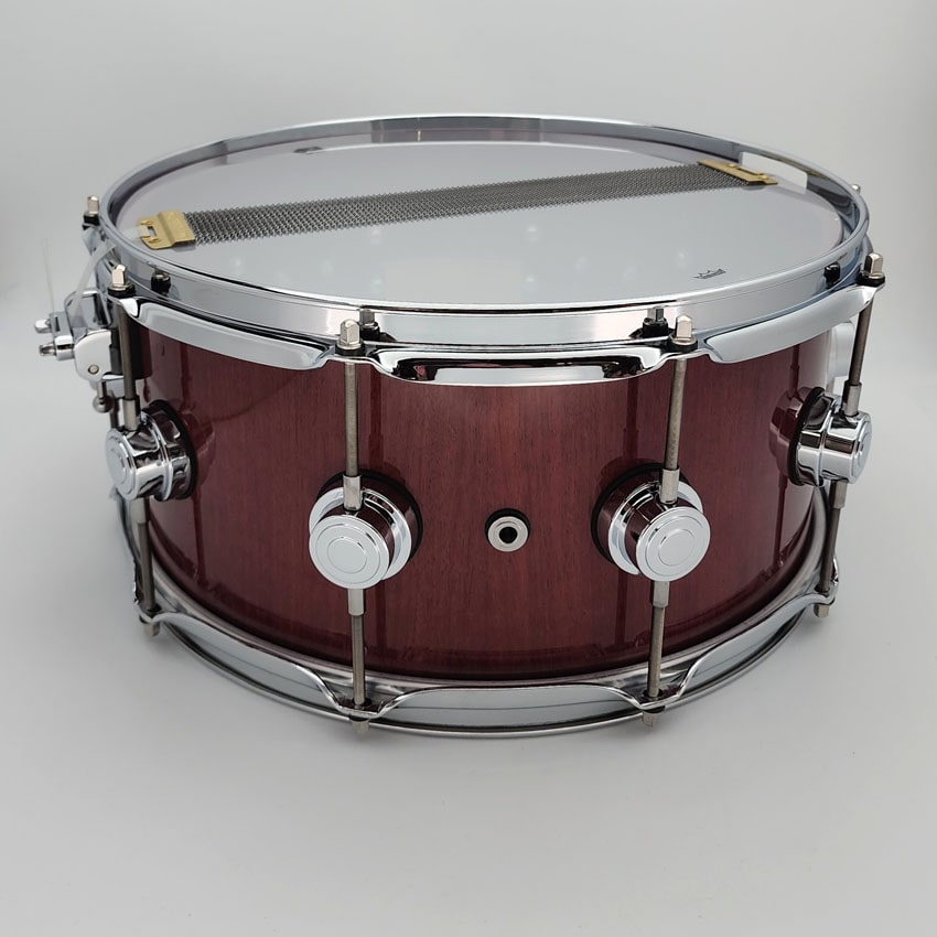 Used DW Collectors Purpleheart VLT Snare Drum 14x6.5 - Very Good - Drum Center Of Portsmouth