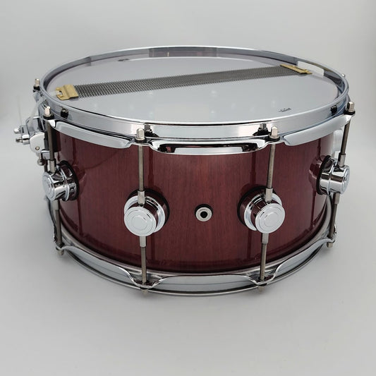 Used DW Collectors Purpleheart VLT Snare Drum 14x6.5 - Very Good - Drum Center Of Portsmouth