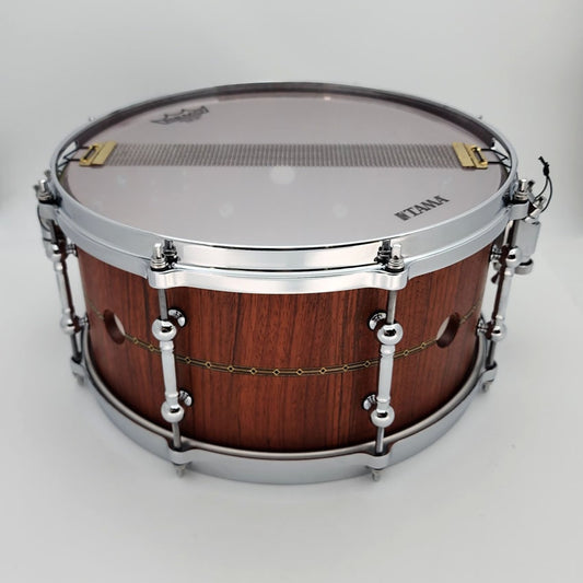 Used Tama Star Reserve Stave Jatoba Snare Drum 14x7 Oiled Natural - Very Good - Drum Center Of Portsmouth