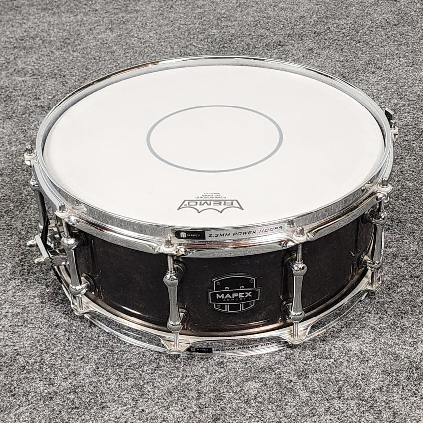 Used Mapex Armory 6pc Drum Set Blue to Black Sparkle - Good - Drum Center Of Portsmouth