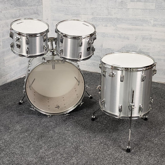 Used Vintage Tama 4pc Imperialstar Drum Set Hairline Chrome - Very Good - Drum Center Of Portsmouth